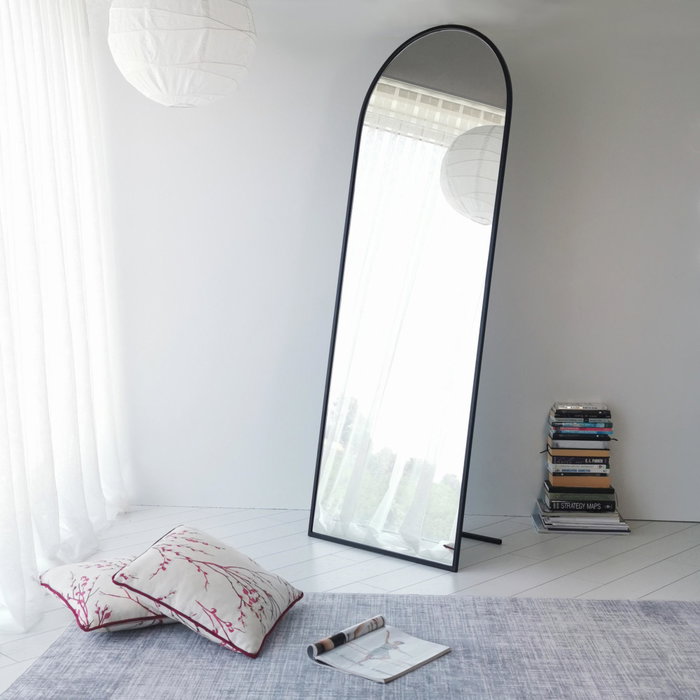 Hanah Home Espejo Portal Negro mate Hanah Home Espejo Portal Negro mate